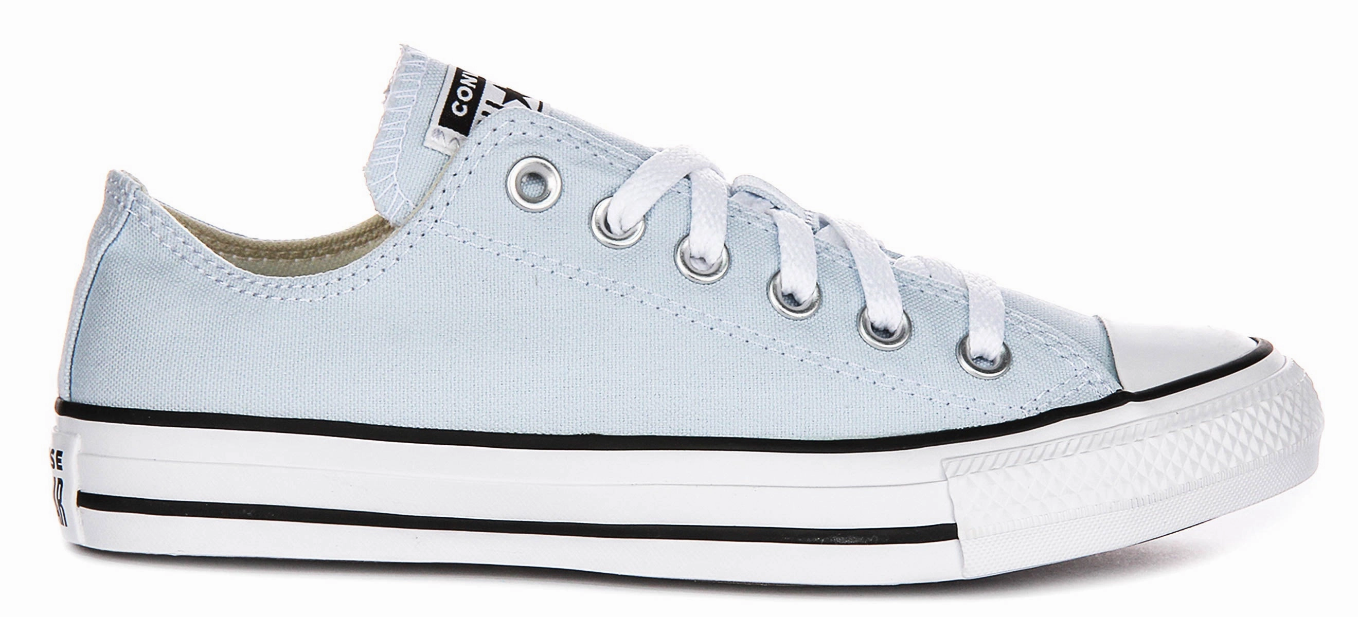Converse All Star Low A10538C In Light Blue Soft Step Glide Move-Out