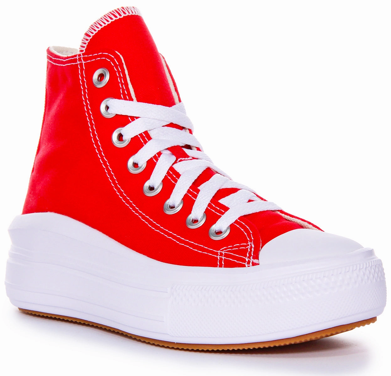 Converse All Star Move A09073C In Red White Non-Slip Cushioning