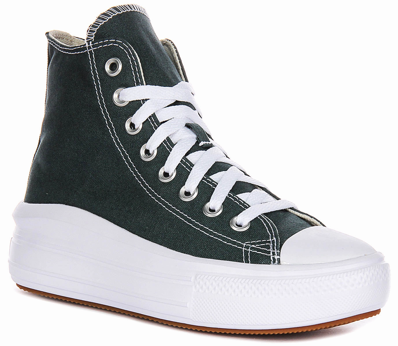 Converse All Star Move A10664C In Dusky Green For Women Motion Frame