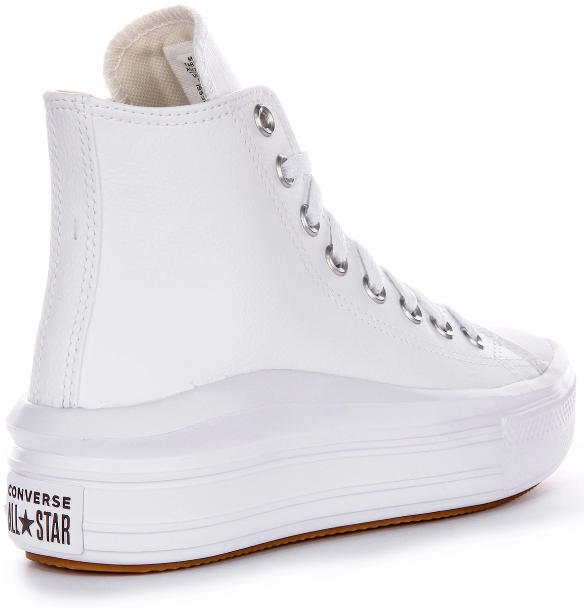 Converse All Star Move Hi A04295C In White For Women Modern Step Move Glide-Out