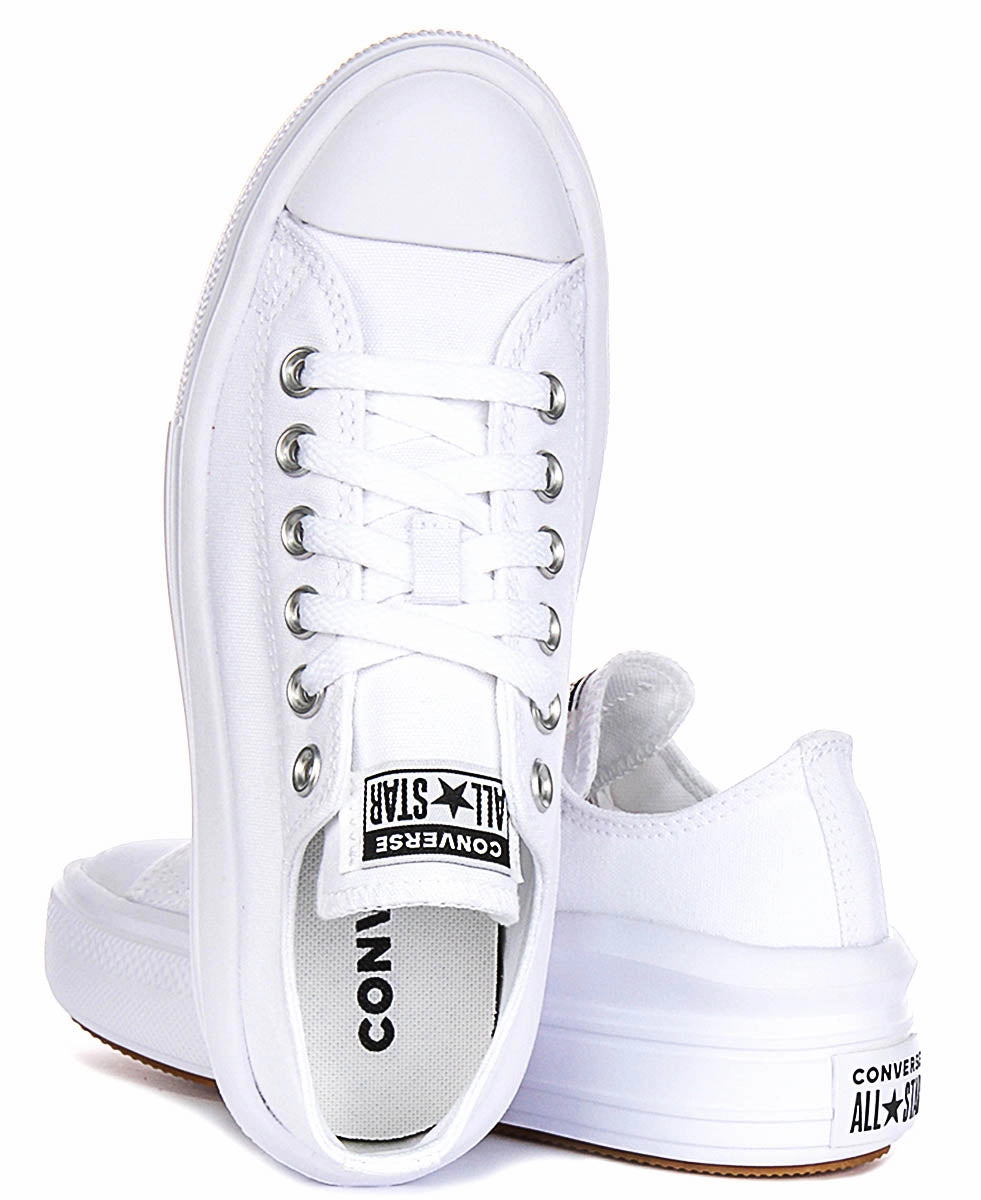 Converse All Star Move Platform 570257C White For Women Active Daily