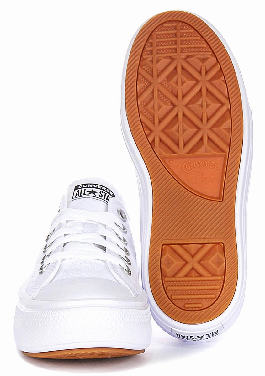 Converse All Star Move Platform 570257C White For Women Active Daily