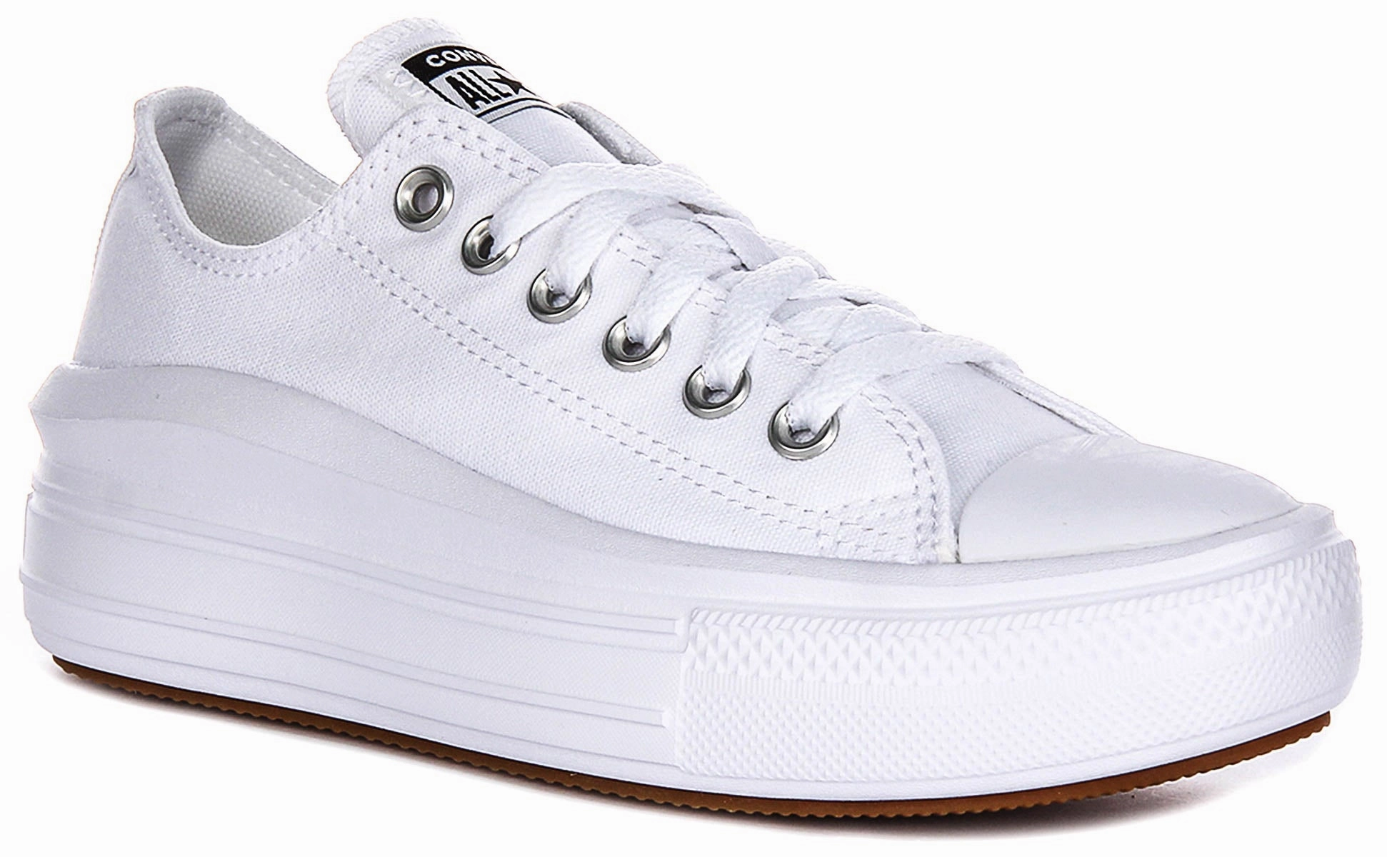 Punch Step Converse All Star Move Platform 570257C White For Women