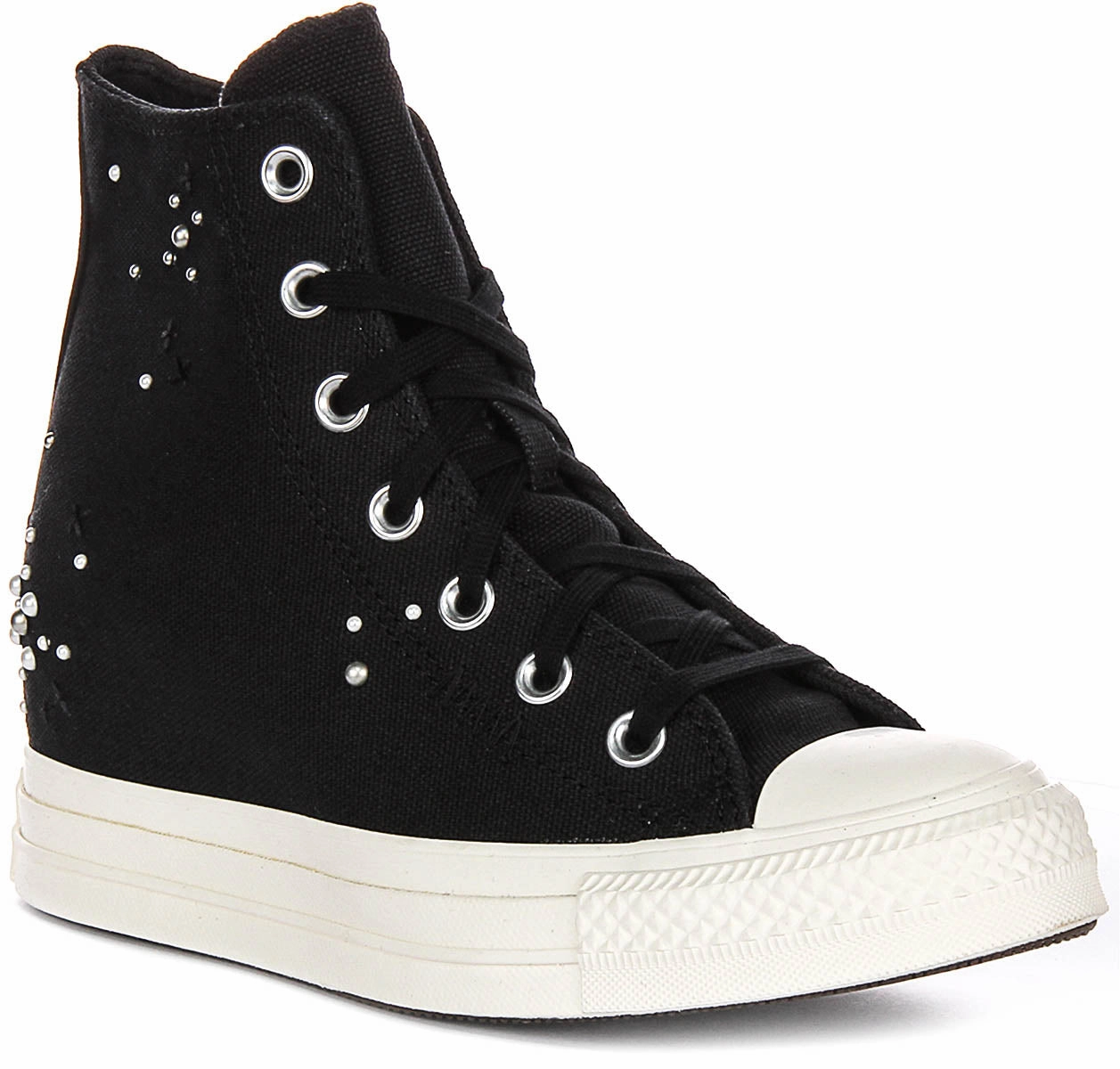 Partner Pace Converse All Star Wedge A12514C In Black White