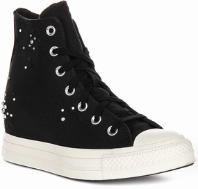 Partner Pace Converse All Star Wedge A12514C In Black White