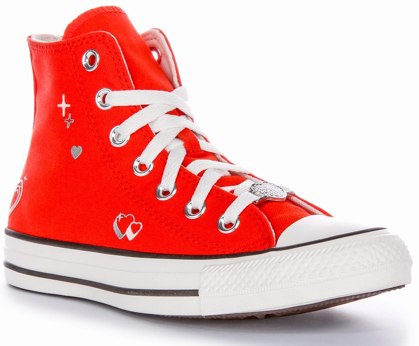 Converse All Star Y2K Heart A09117C In Red For Women Lean Support