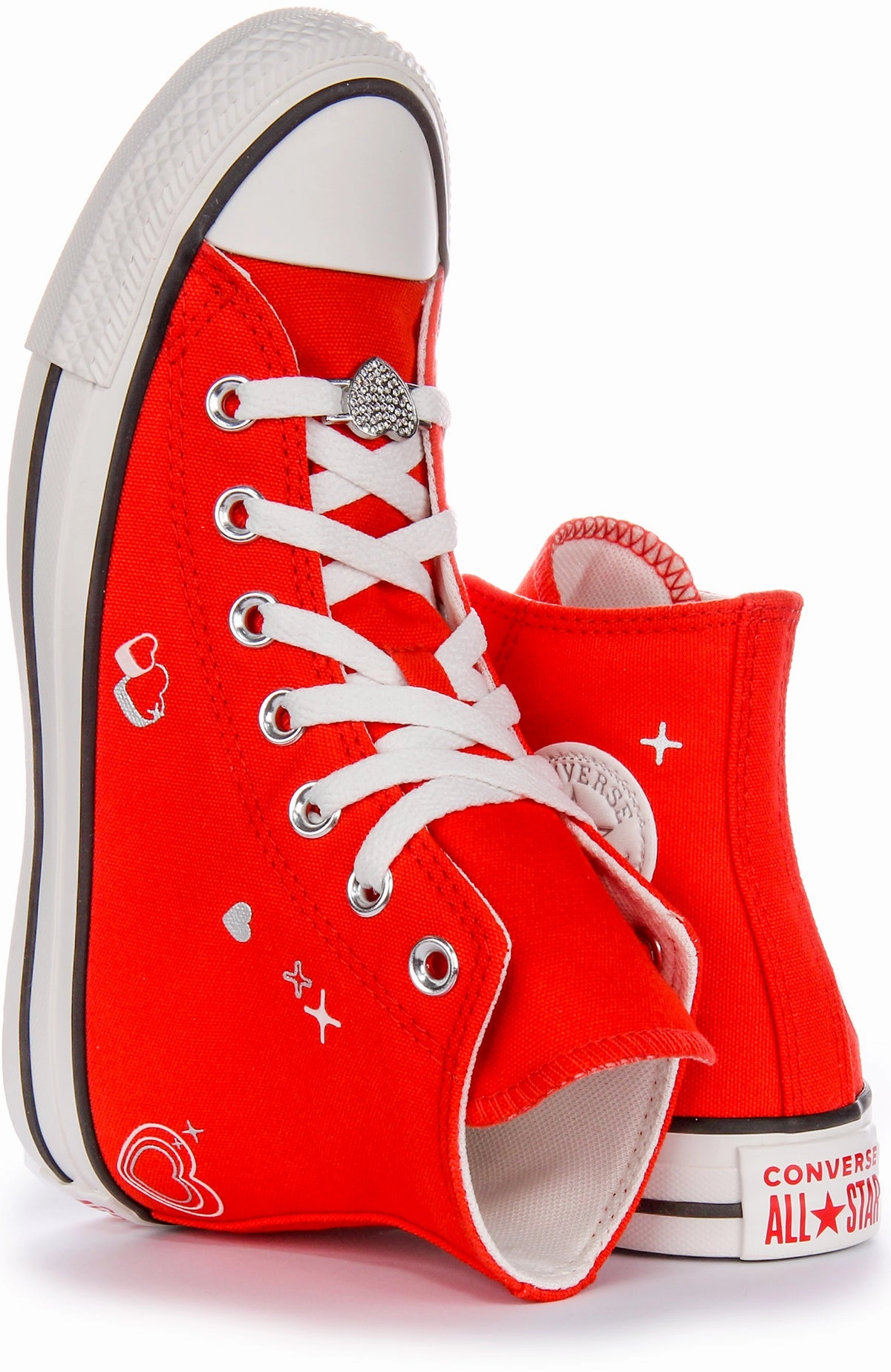 Converse All Star Y2K Heart A09117C In Red For Women Chic Walk
