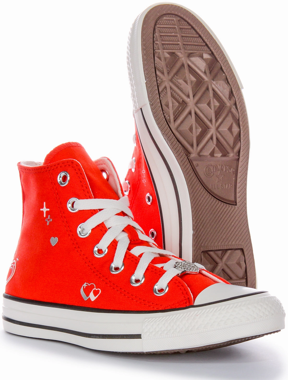 Converse All Star Y2K Heart A09117C In Red For Women Chic Walk