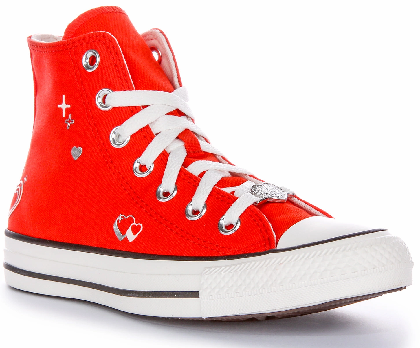Timeless Look Converse All Star Y2K Heart A09117C In Red For Women