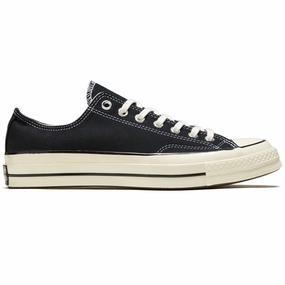 Converse Chuck 70 Ox Shoes - Black/Black/Egret Trendy Style