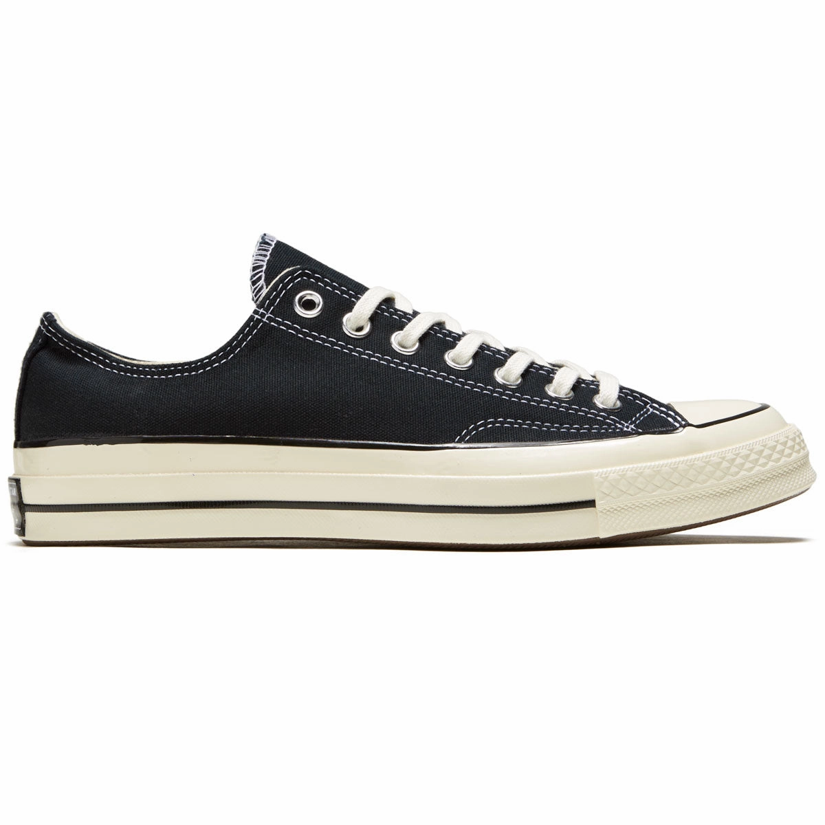 Converse Chuck 70 Ox Shoes - Black/Black/Egret Trendy Style