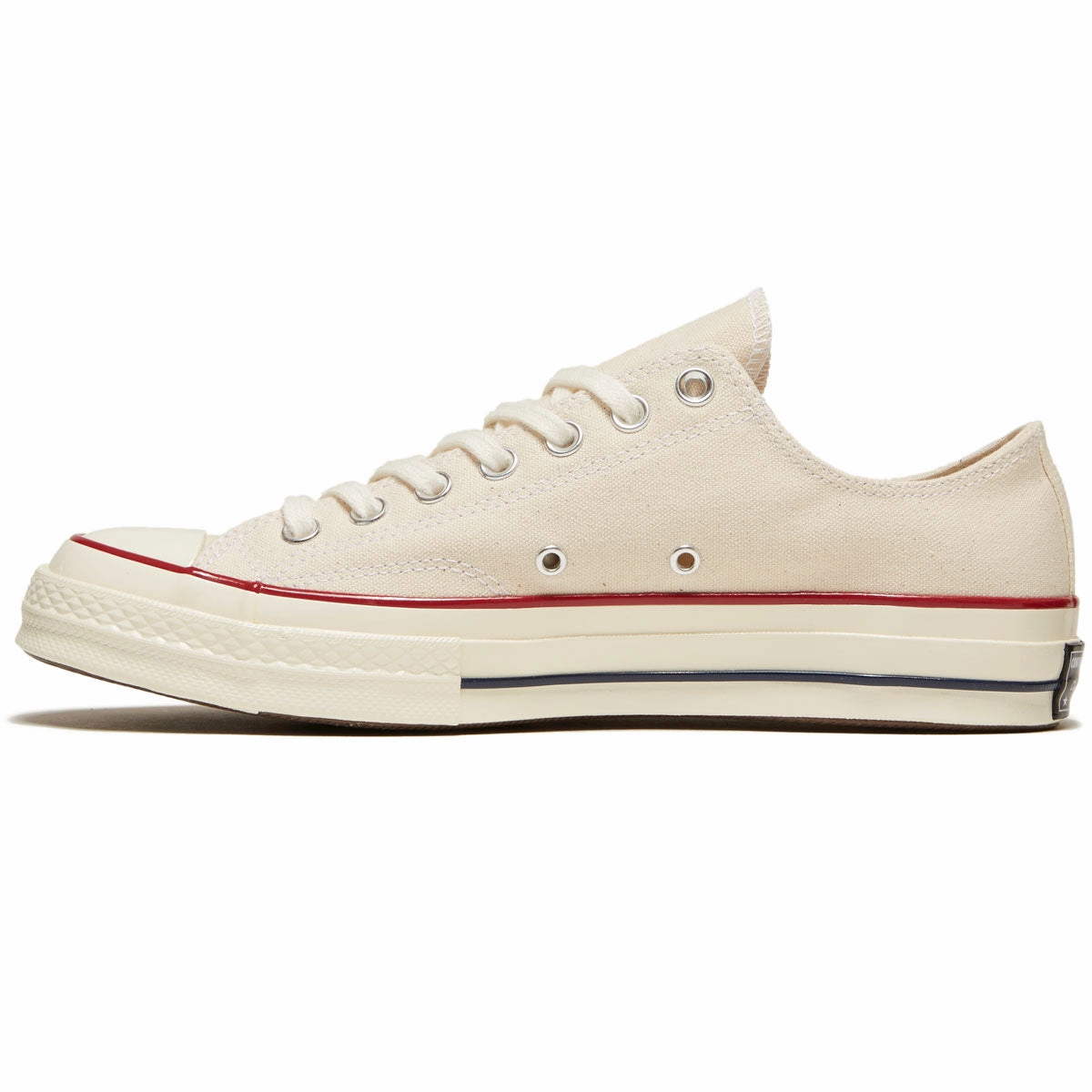 Converse Chuck 70 Ox Shoes - Parchment/Garnet/Egret Fit Stability