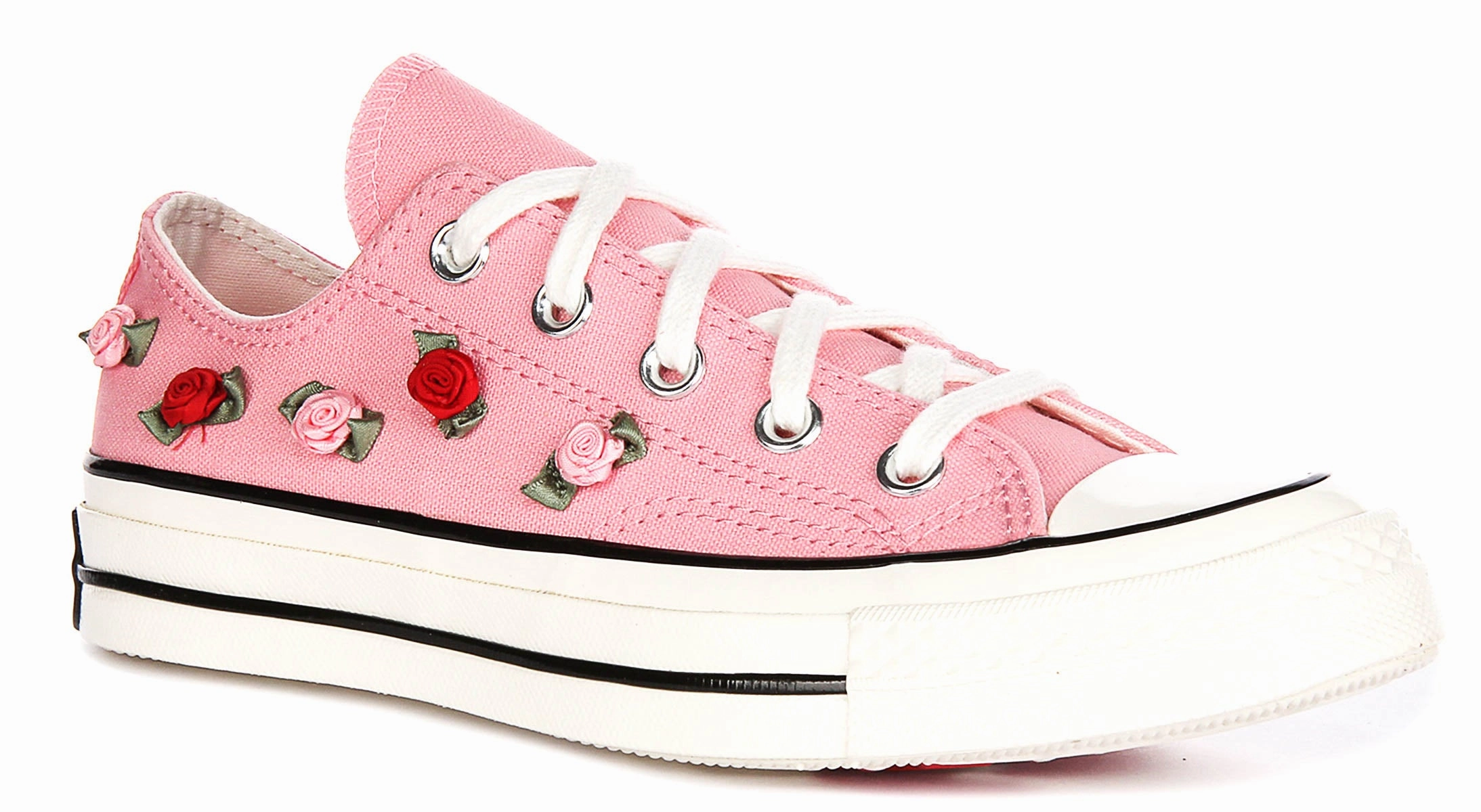 Converse Chuck 70 Valentine'S Day Roses A13649C In Pink White Pet Pace