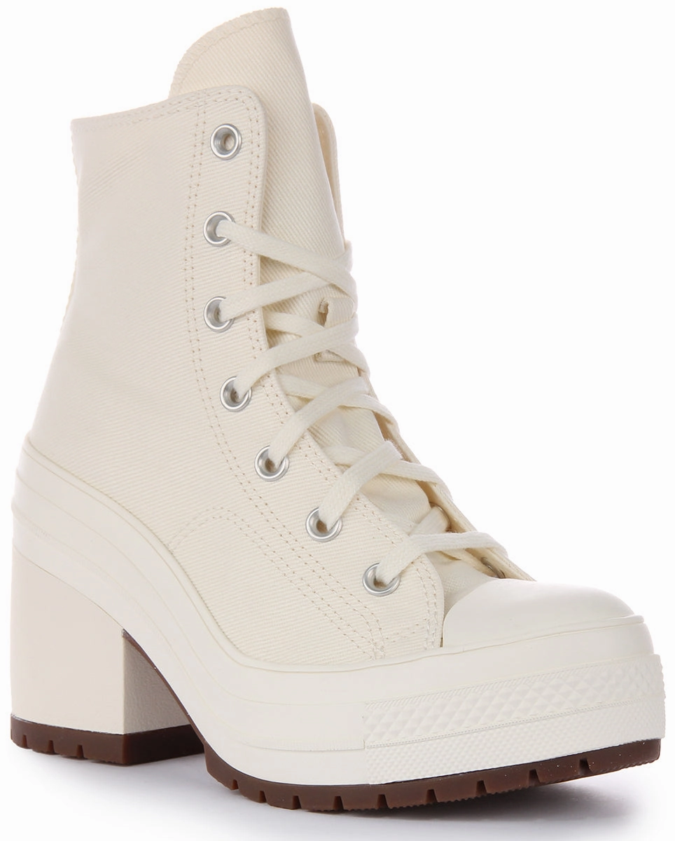 High Ankle Converse Chuck 70s A05348C De Luxe Heel In White