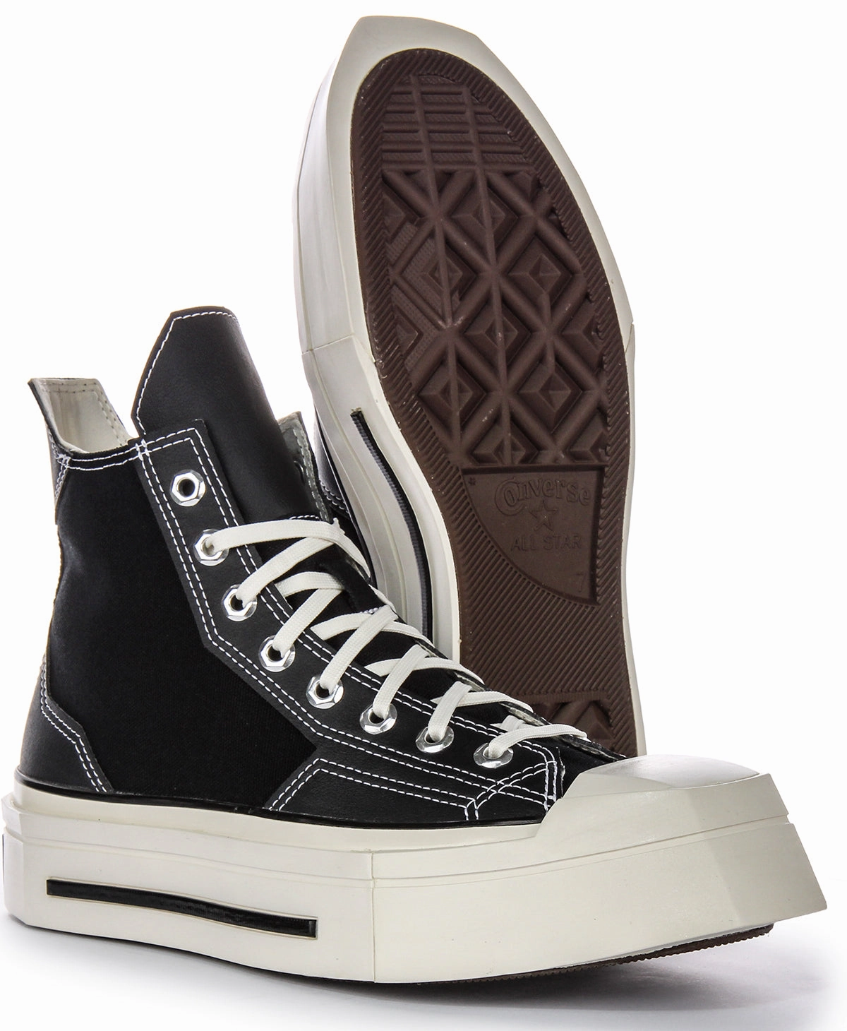 Converse Chuck 70s A06435C De Luxe Squared High In Black Casual Comfort