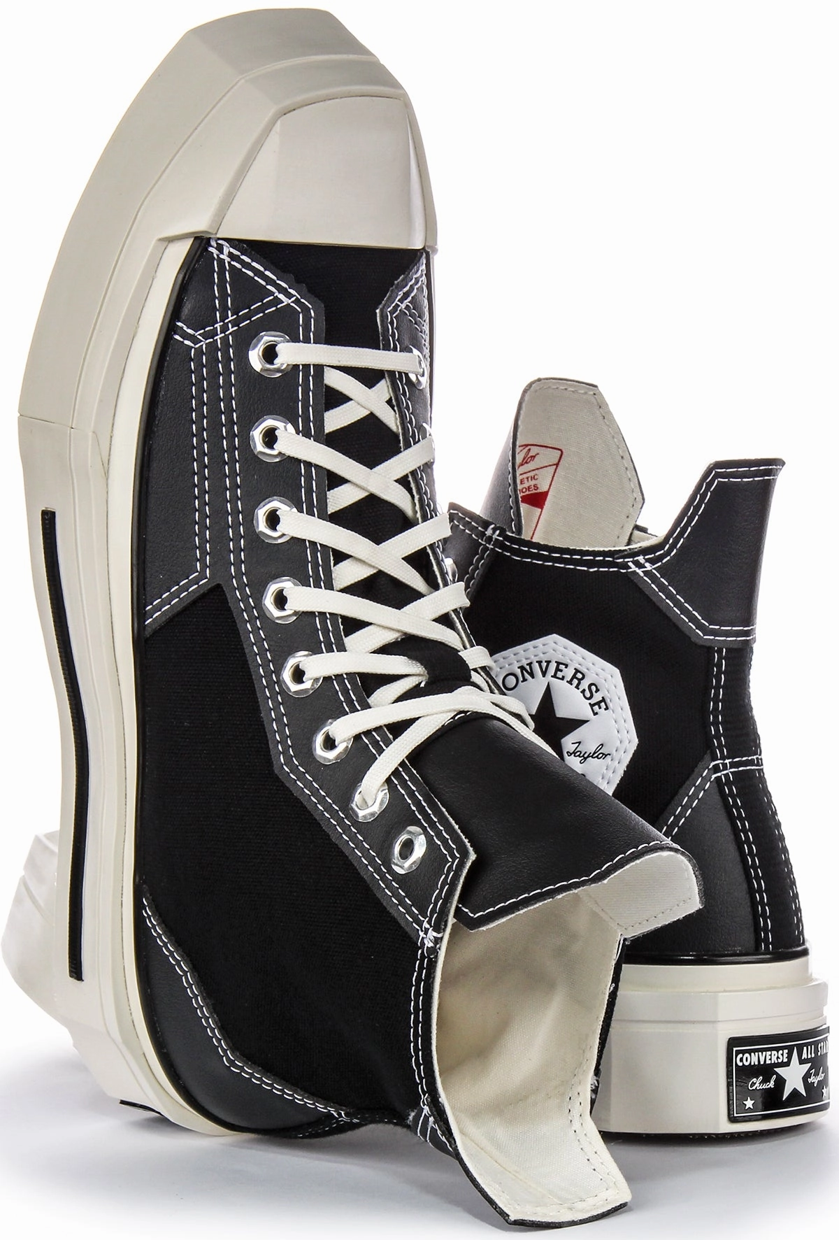 Converse Chuck 70s A06435C De Luxe Squared High In Black Casual Comfort