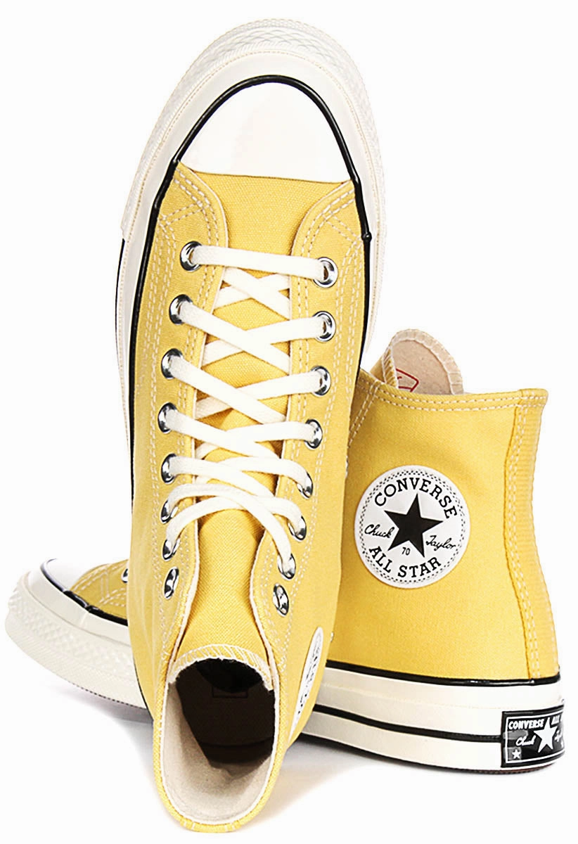 Converse Chuck 70s A10526C High Top In Yellow Daily Step-Up