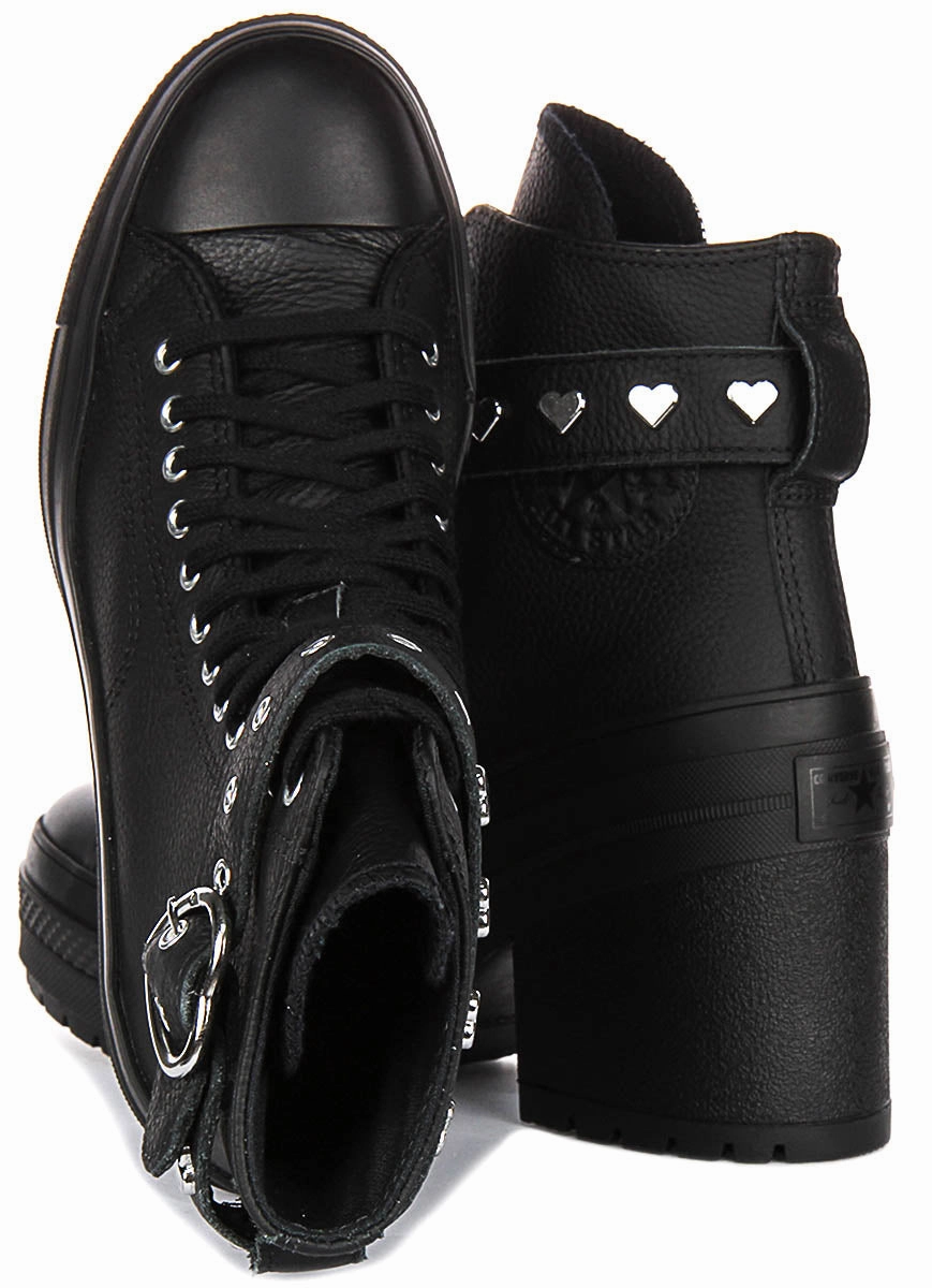 Converse Chuck 70s A10634C In Black De Lux Heel Flexible Lining