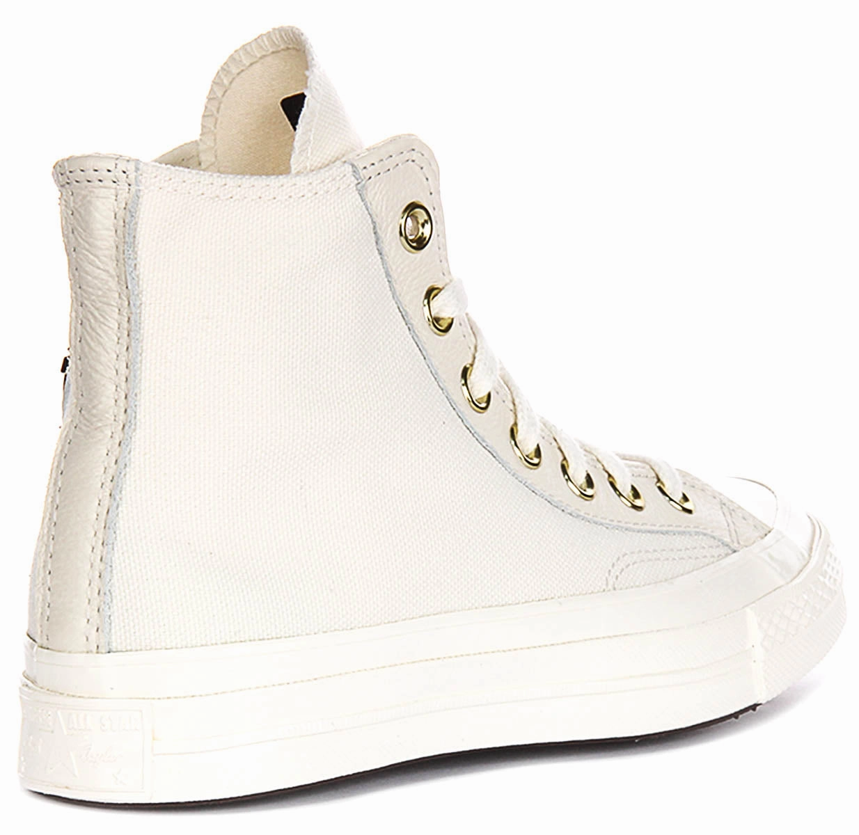 Converse Chuck 70s A12555C In White Gold Logo Everyday Comfort