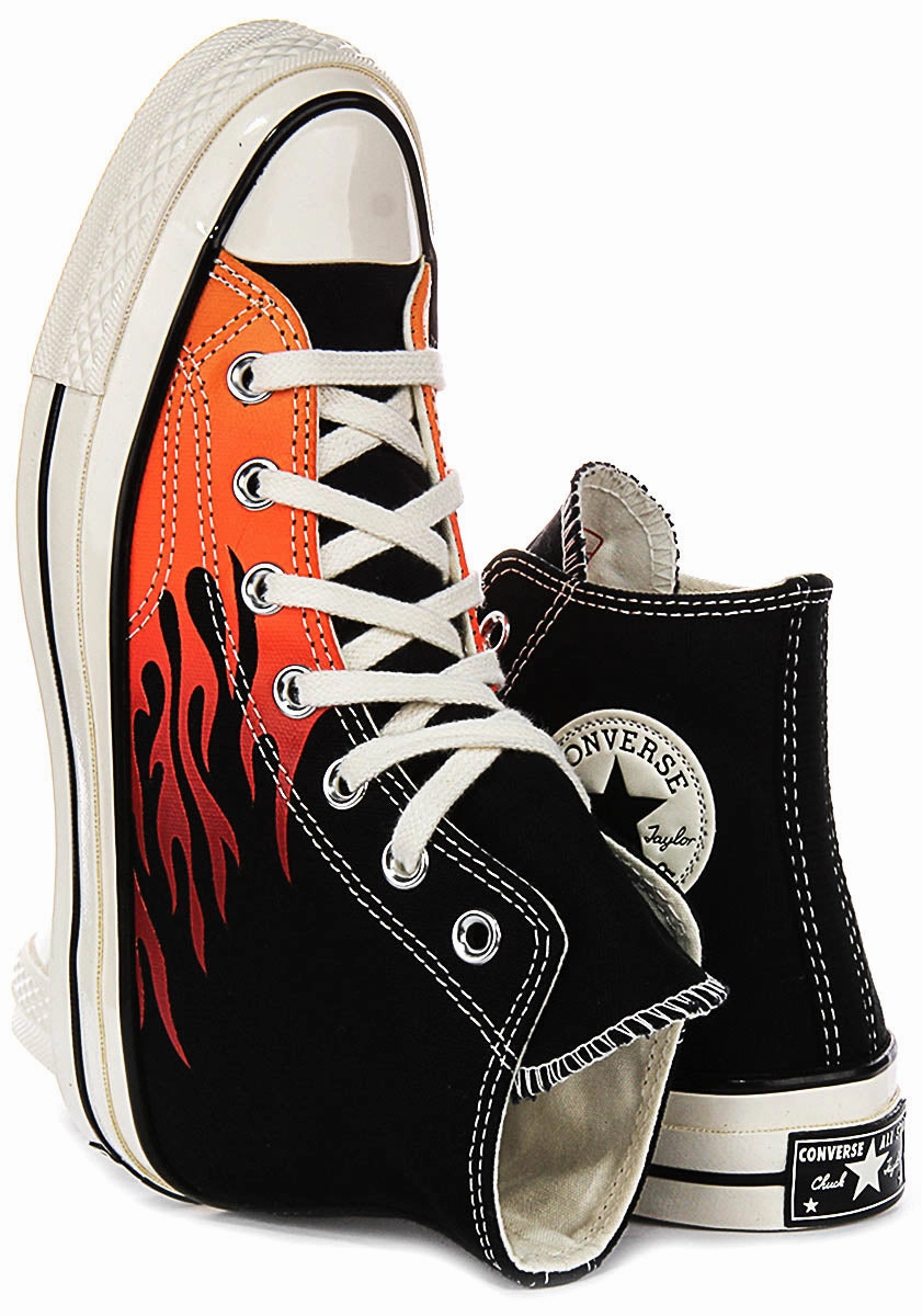 Converse Chuck 70s All Star 165024C In Black Flame Cool Move