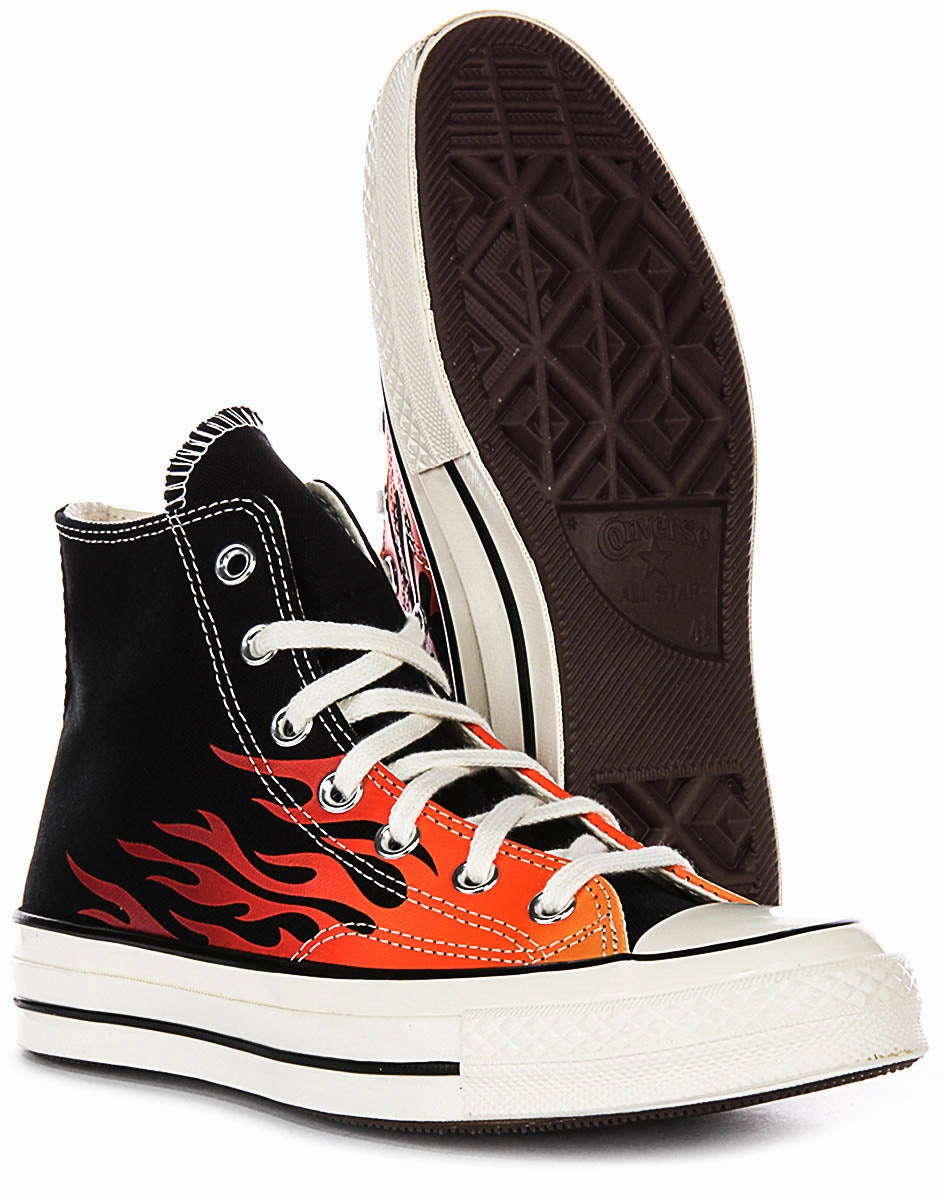 Converse Chuck 70s All Star 165024C In Black Flame Cool Move