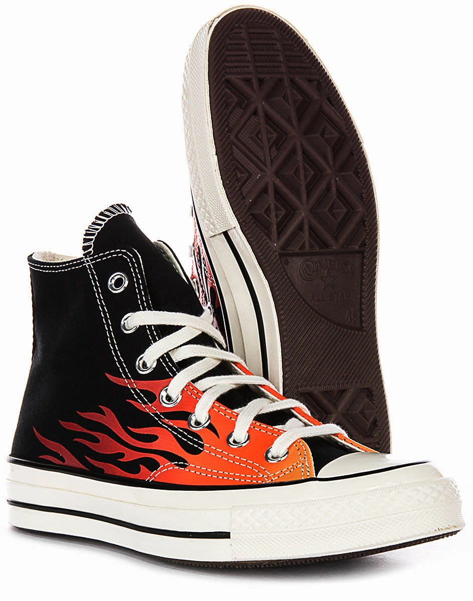 Converse Chuck 70s All Star 165024C In Black Flame Cool Move