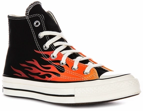 Classic Style Jogger Style Converse Chuck 70s All Star 165024C In Black Flame