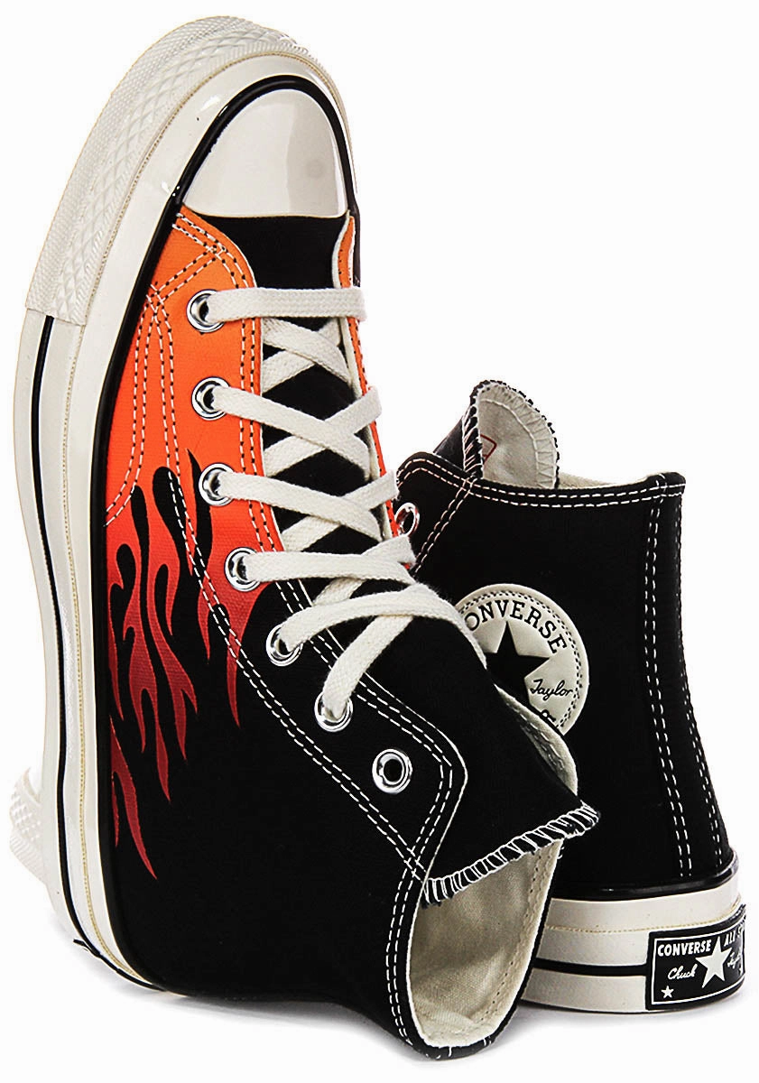 Converse Chuck 70s All Star 165024C In Black Flame Cool Move