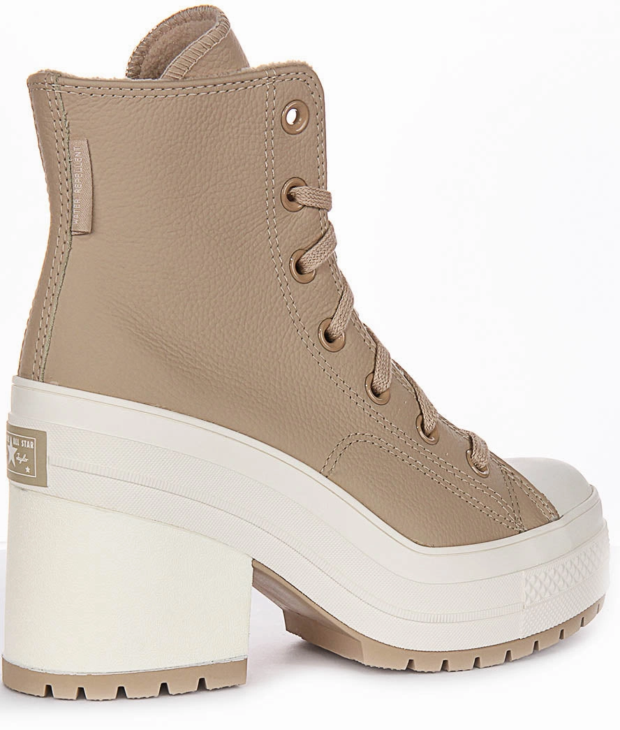 Converse Chuck 70s De Luxe Heel A12345C In Taupe For Unisex All weather