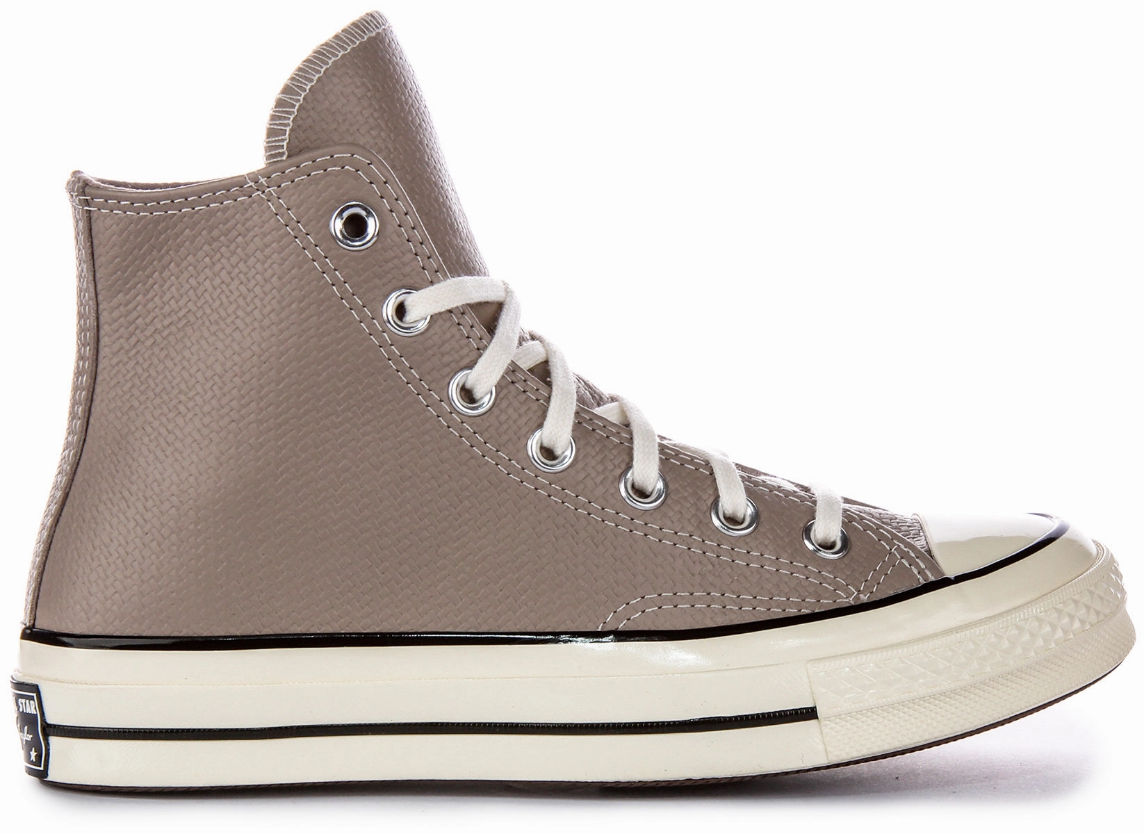 Converse Chuck 70s Hi A04579C In Grey Leather Waterproof Layer