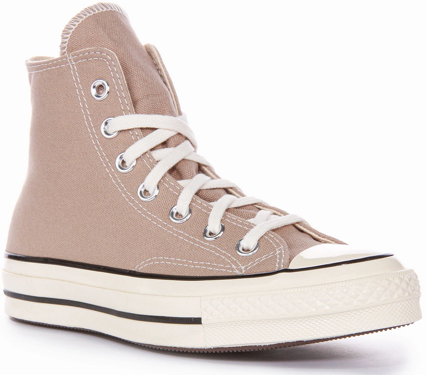 Leather Cool Converse Chuck 70s Hi A06520C In Stone