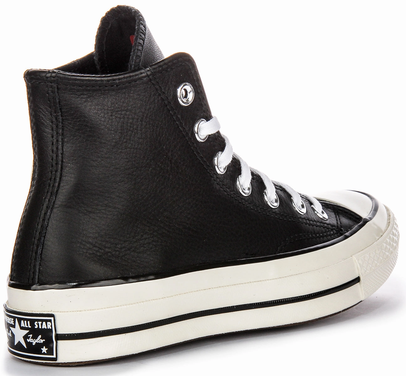 Converse Chuck 70s Hi A07200C In Black White Leather Light Move