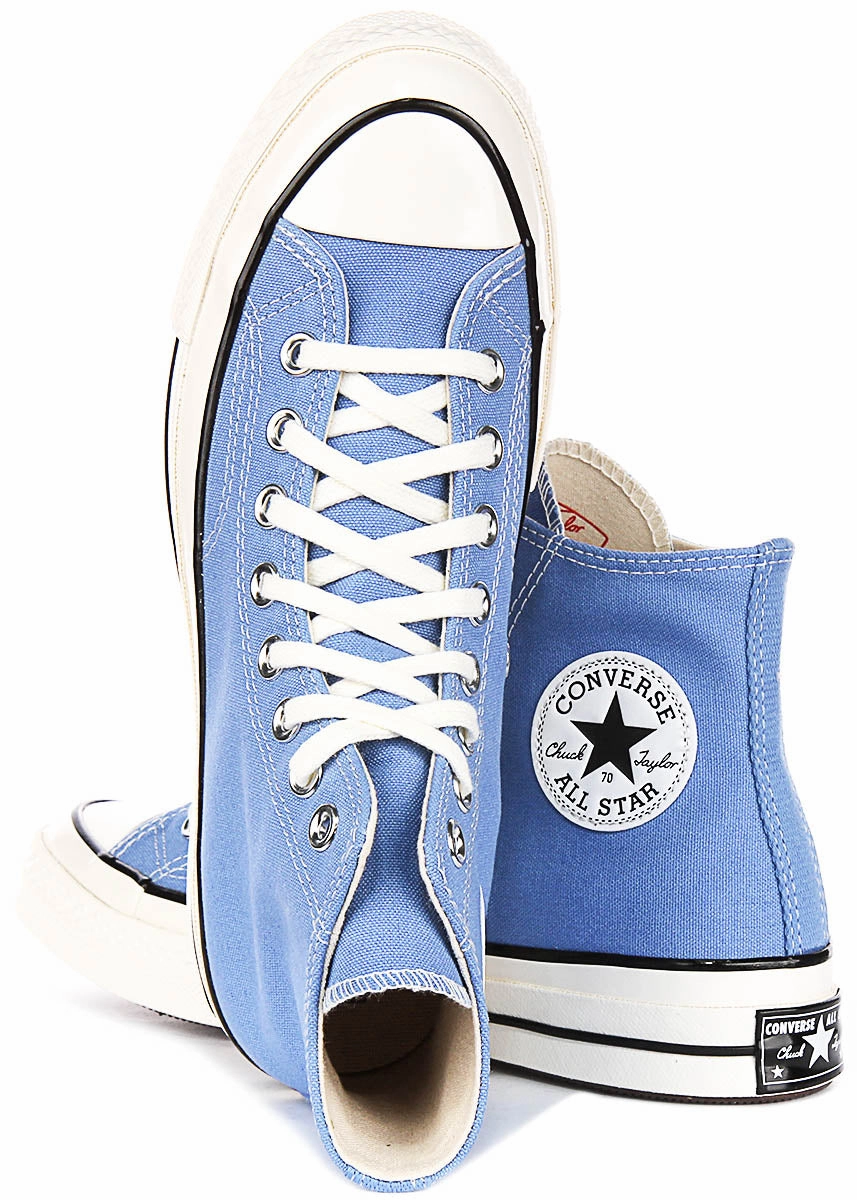 Converse Chuck 70s High A10524C In Sky Blue Relaxed Comfort