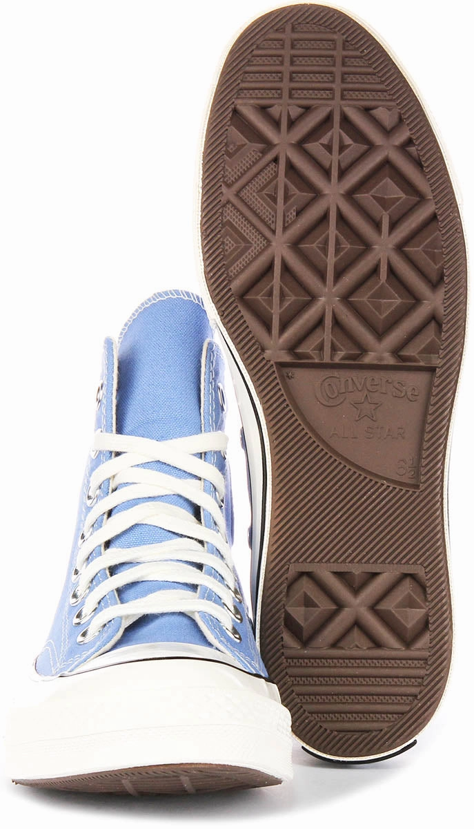 Converse Chuck 70s High A10524C In Sky Blue Relaxed Comfort