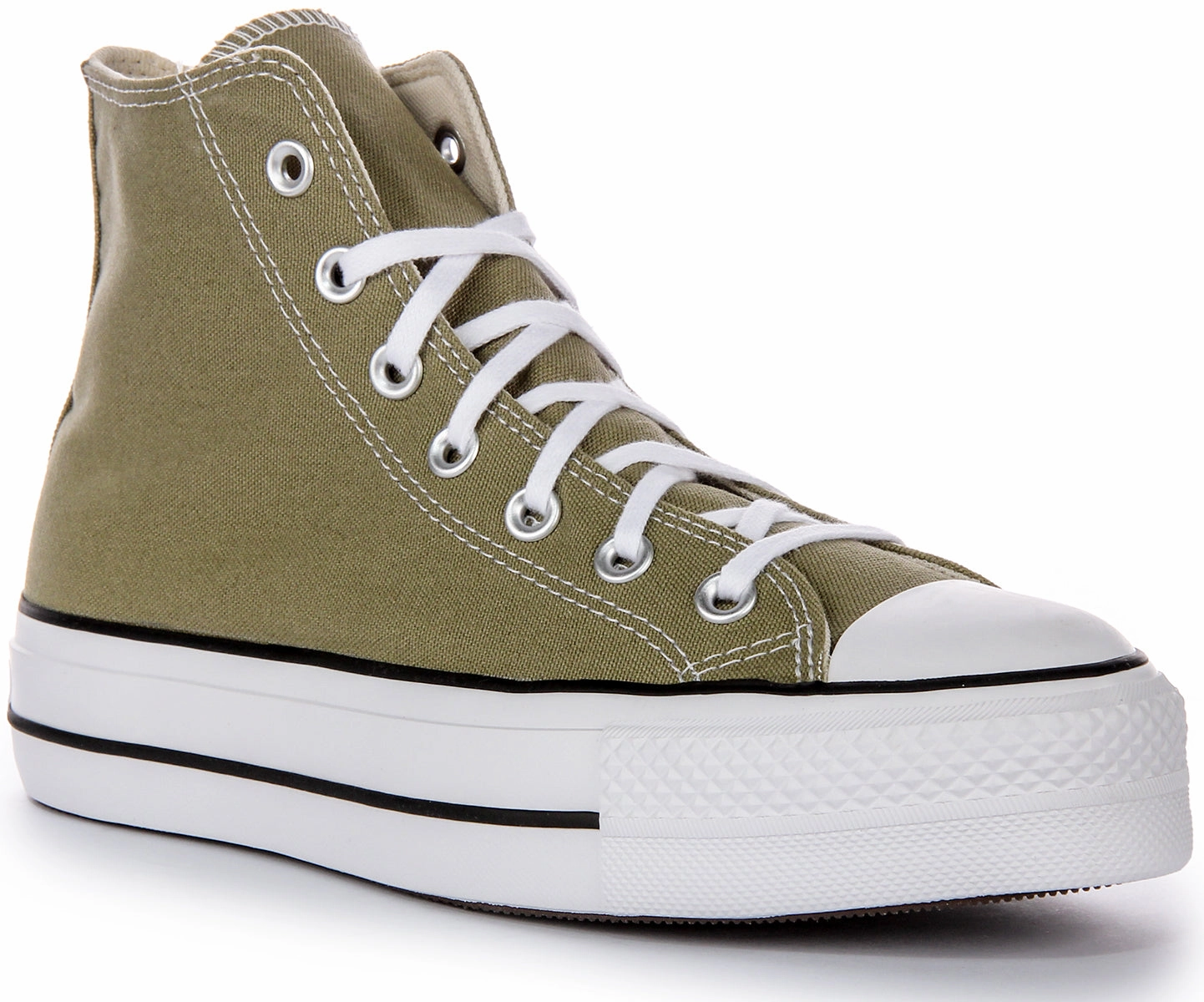 Step Stability Converse Chuck Taylor All Star A07571C High Top In Olive Green