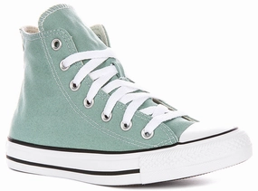 Converse Chuck Taylor All Star Hi Top A06563C In Light Green Quick Hike Classic Style