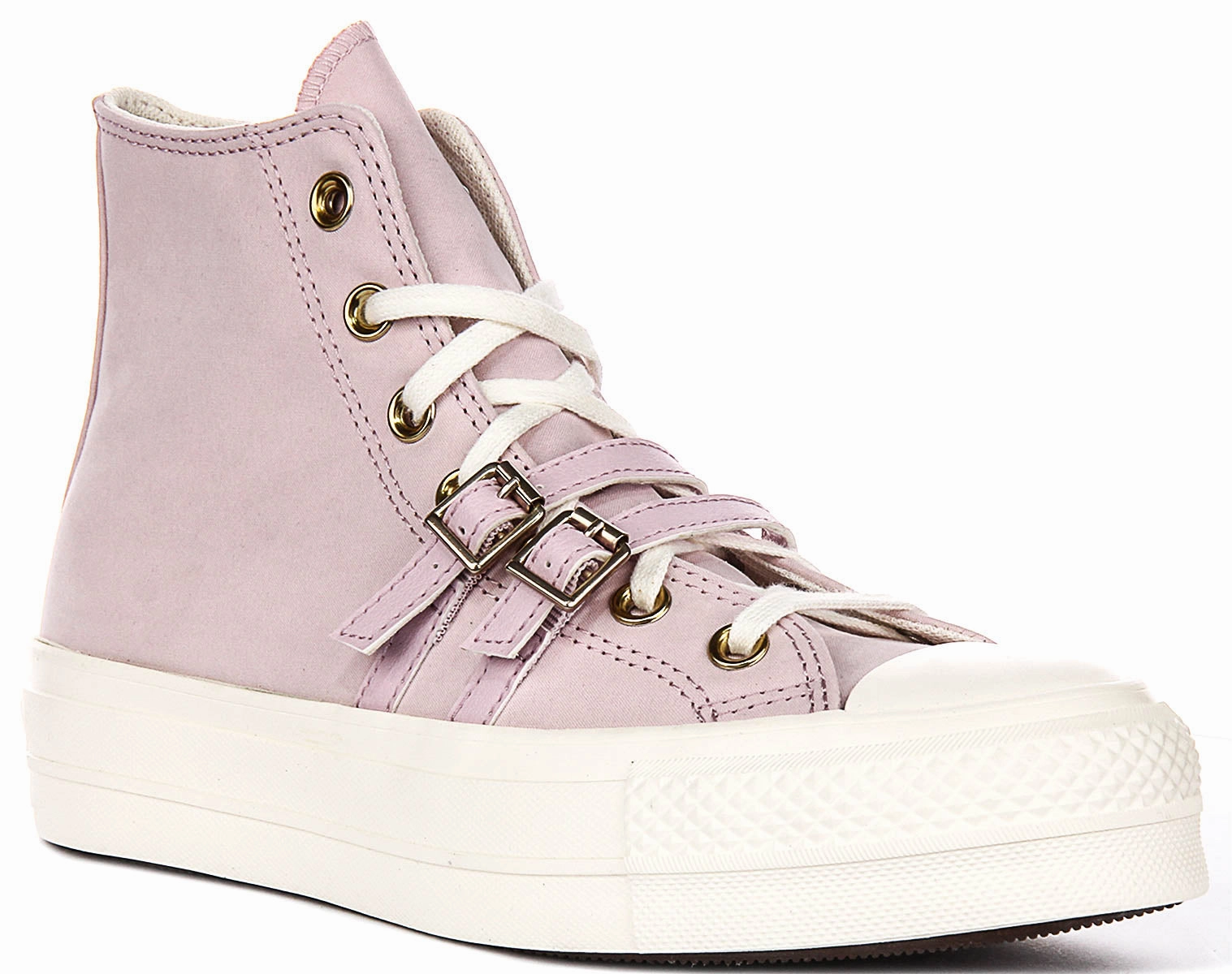 Heel Safe Follow Hike Converse Chuck Taylor All Star Lift Hi A11864C In Pink Buckles