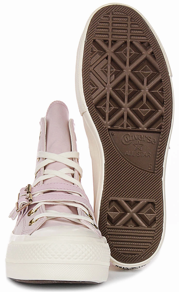 Converse Chuck Taylor All Star Lift Hi A11864C In Pink Buckles Chic Design