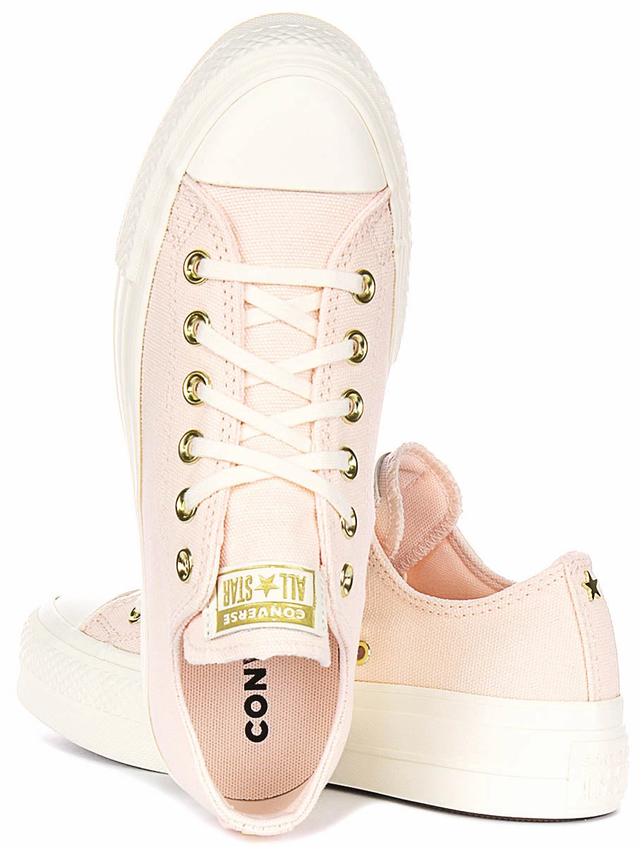 Converse Chuck Taylor All Star Lift Ox A12584C In Rose For Women Fresh Comfort