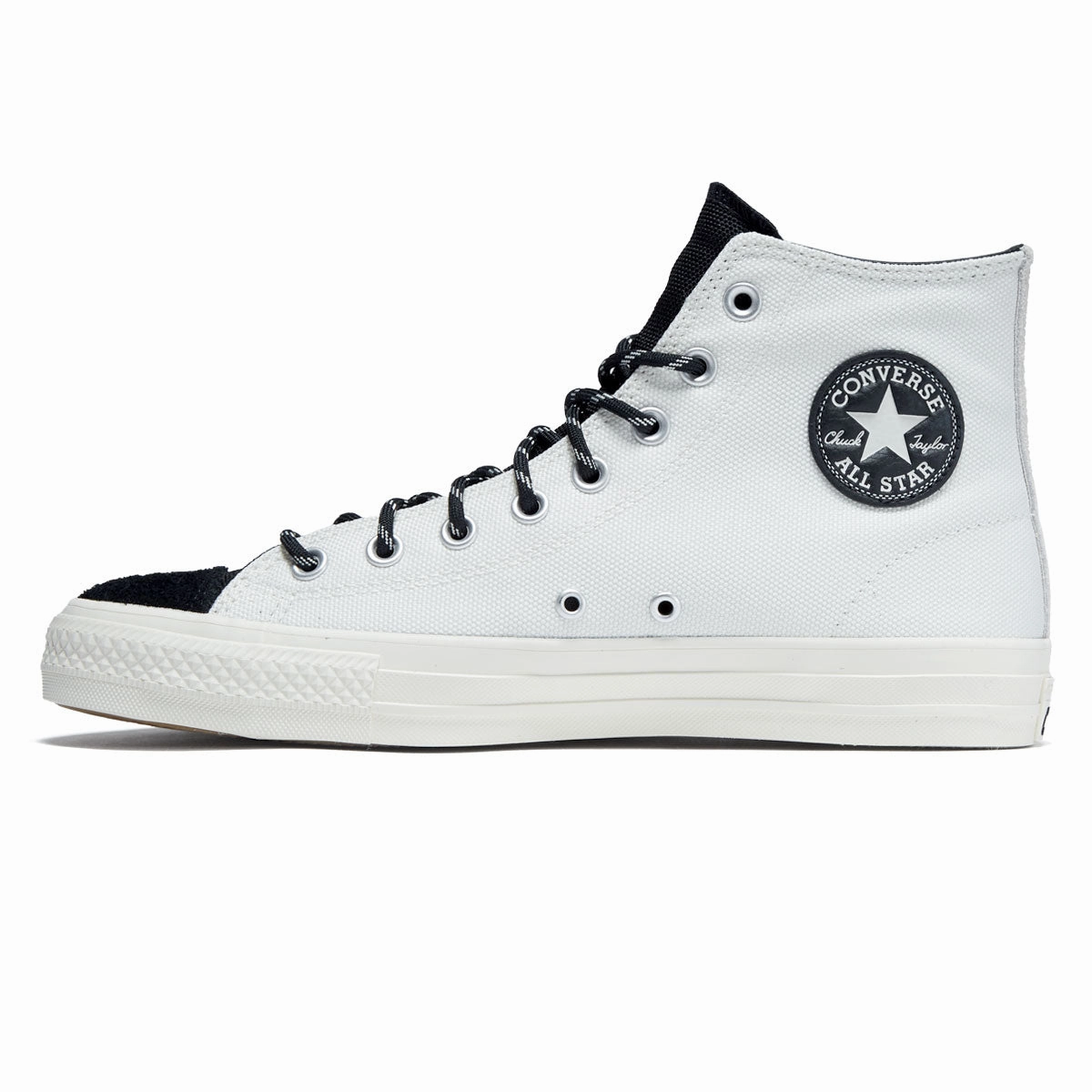 Converse Chuck Taylor All Star Pro Hi Shoes - Egret/Black/Egret Sport Style