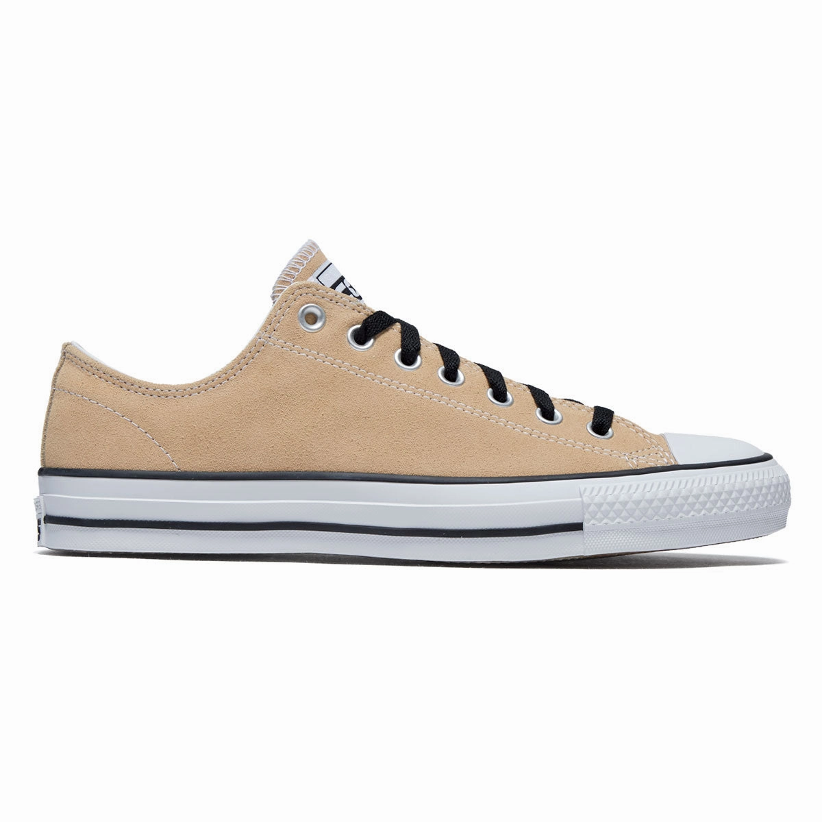 Converse Chuck Taylor All Star Pro Suede Ox Shoes - Coastal Dune/White/Black Rugged Comfort Outdoor Fun