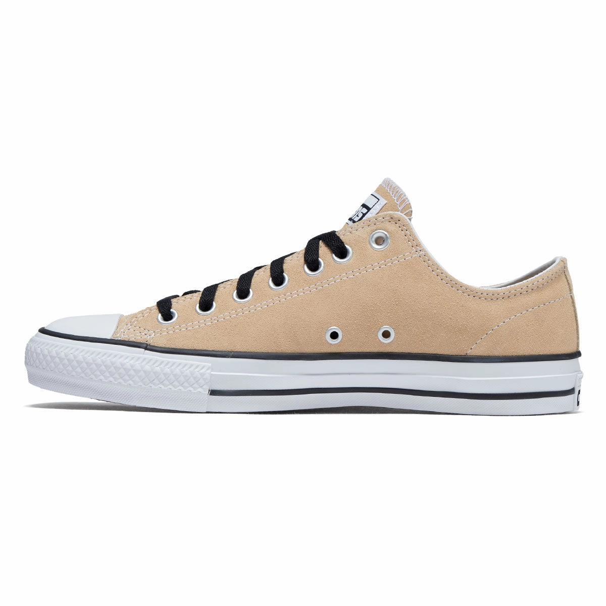 Converse Chuck Taylor All Star Pro Suede Ox Shoes - Coastal Dune/White/Black Everyday Ride