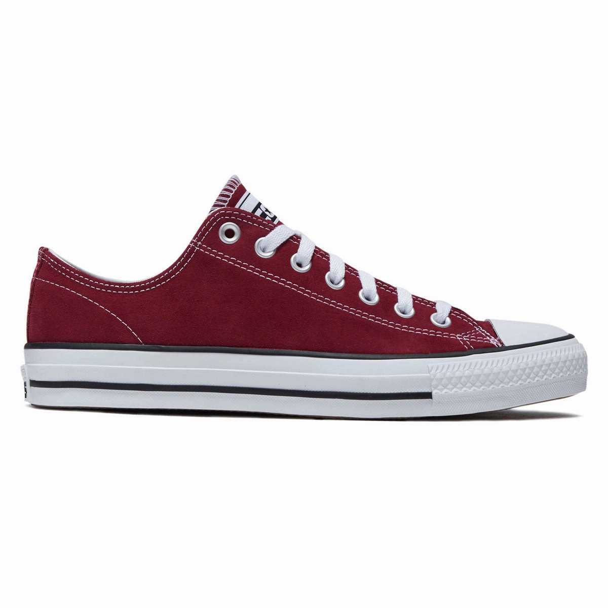 Converse Chuck Taylor All Star Pro Suede Ox Shoes - Sporty Berry/Black/White Active Lifestyle