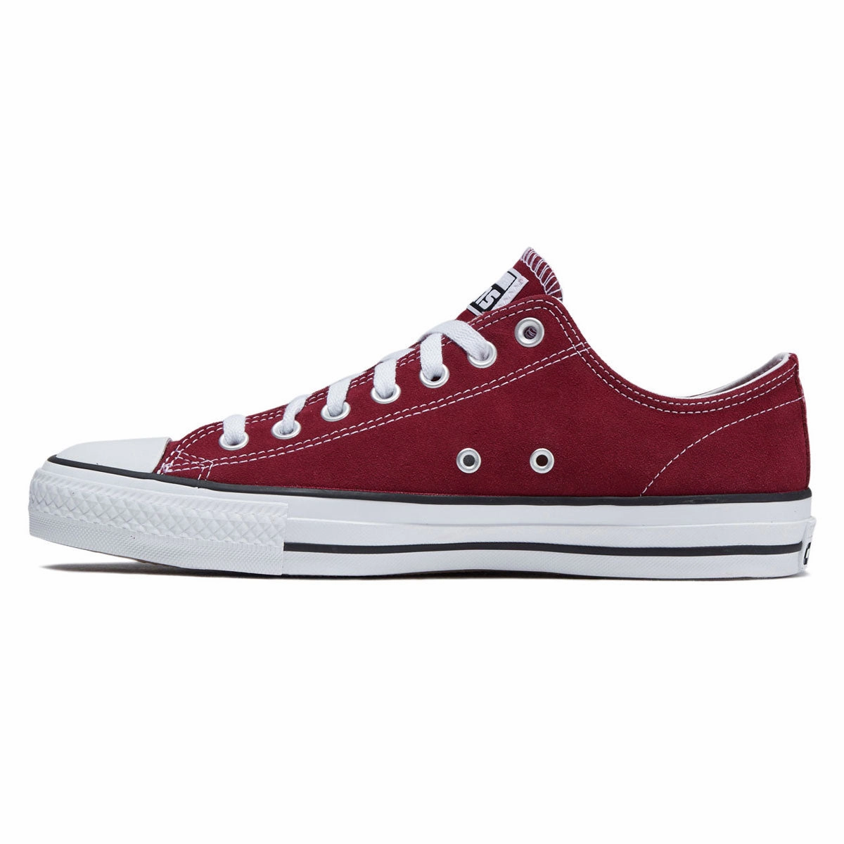 Converse Chuck Taylor All Star Pro Suede Ox Shoes - Sporty Berry/Black/White Light Comfort Max