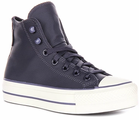 March Step Soft Pace Converse Chuck Taylro All Star A11159C In Purple Platform For Women