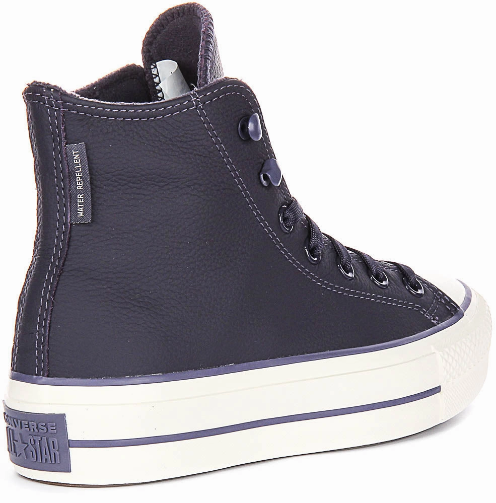 Converse Chuck Taylro All Star A11159C In Purple Platform For Women Cool Ease