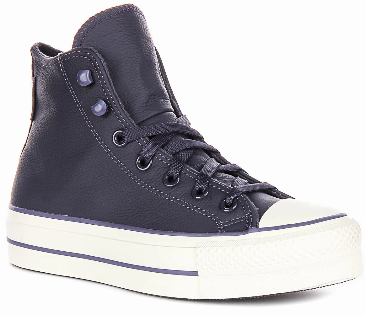 March Step Soft Pace Converse Chuck Taylro All Star A11159C In Purple Platform For Women
