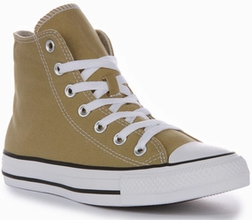 Converse CT All Star Hi A04559C In Light Brown Lightweight Upper