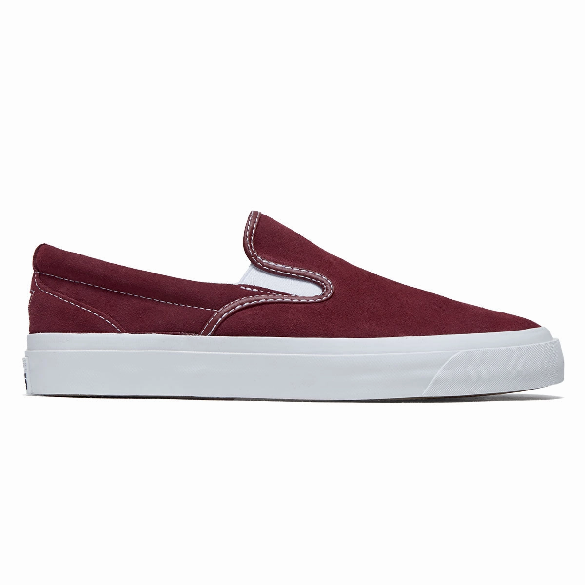 Work Ready Converse One Star CC Slip Pro Shoes - Deep Bordeaux/White/White