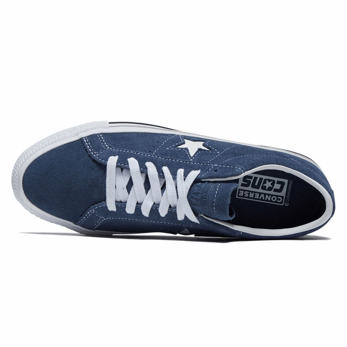 Converse One Star Pro Ox Shoes - Slacker Blue/Black/White Step Pulse